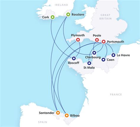 ferry crossings to france